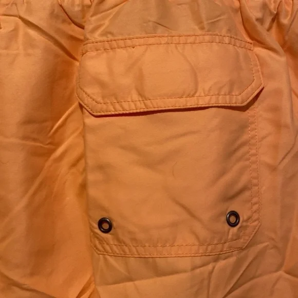 NWT Mens Croft and Barrow 7.5 Solid Swim Shorts In Cantaloupe | 2X NWT - Picture 7 of 10
